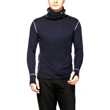 Вогнестійке худі Aclima Work X-Warm Hood Sweater DarkNavy