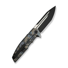 Ніж складаний туристичний Weknife Breach (9.8 см) Bohler M390 / Titanium піксель