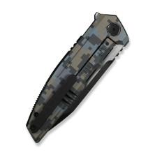 Ніж складаний туристичний Weknife Breach (9.8 см) Bohler M390 / Titanium піксель