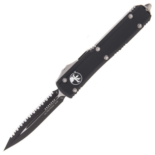 Ніж Microtech Ultratech Double Edge Black Blade FS серрейтор (122-3)