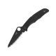 Ніж Spyderco Pacific Salt 2 Black Blade серрейтор (C91SBBK2)