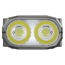 Ліхтар наключний Nitecore TINI 3 (2xNiteLab UHE LED, 600 люмен, 5 режимів, USB-C), сірий