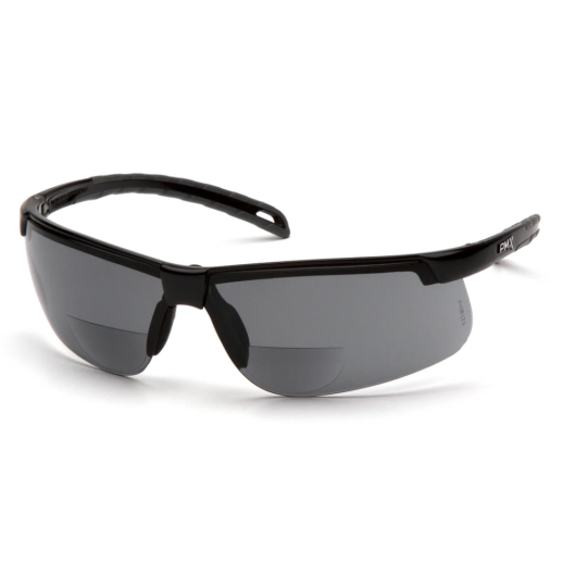 Окуляри Pyramex Ever-Lite Bifocal (gray +2.0) H2MAX Anti-Fog, біфокальні сірі з діоптріями