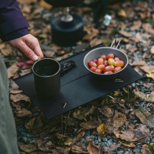 Складаний стіл Naturehike CNK2450JJ024, 31х21 см, алюміній, чорний