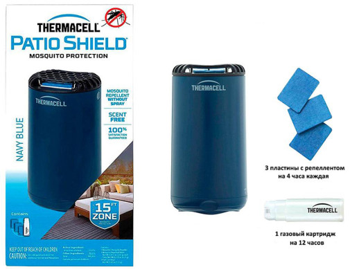 Пристрій від комарів Thermacell Patio Shield Mosquito Repeller MR-PSN