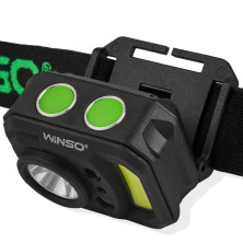 Ліхтар налобний Winso 250Lm, 3W XPE + 3W COB, 850mAh, Sensor White/Red