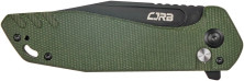 Ніж CJRB Riff BB, AR-RPM9 Steel, Micarta green