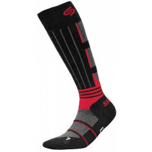 Термошкарпетки InMove Ski Deodorant чорний з червоним 41-43
