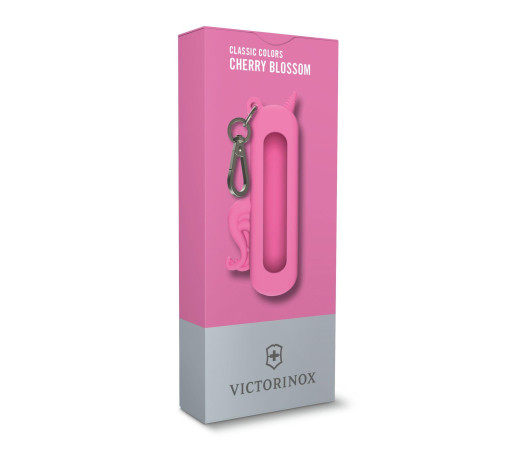 Чохол силіконовий Victorinox для ножа 58 mm серії Classic SD Colors, Cherry Blossom (4.0452) Рожевий, Єдиноріг