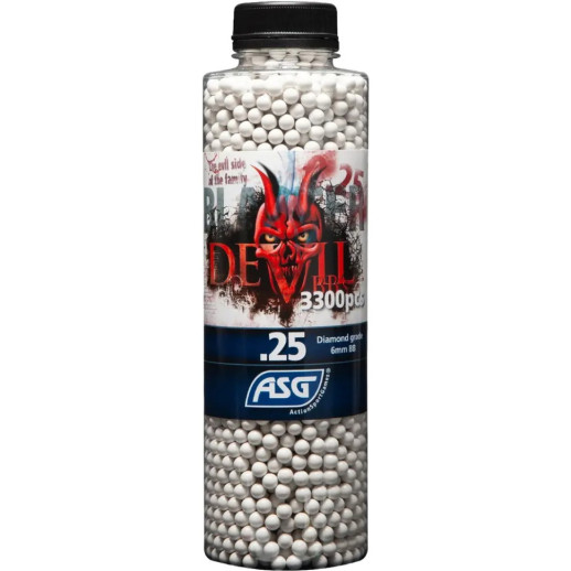 Страйкбольні кульки ASG Blaster Devil 6 мм 0,25 г 3300 шт