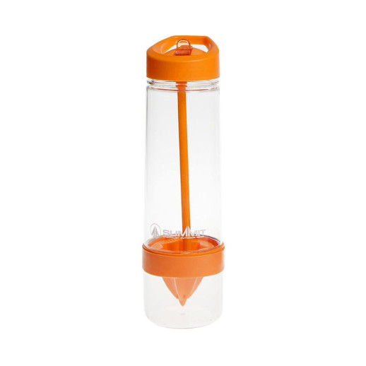 Пляшка-соковижималка Summit MyBento Fruit Infuser-Squeezer Bottle помаранчева 750 мл