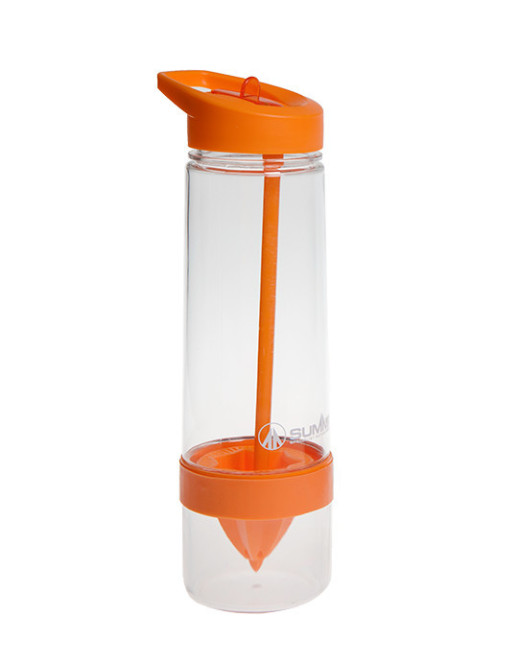 Пляшка-соковижималка Summit MyBento Fruit Infuser-Squeezer Bottle помаранчева 750 мл