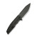Ніж складаний туристичний Weknife Breach (9.8 см) Bohler M390 / Titanium вугільно-сірий