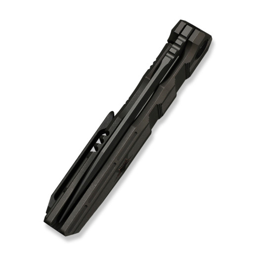Ніж складаний туристичний Weknife Breach (9.8 см) Bohler M390 / Titanium вугільно-сірий
