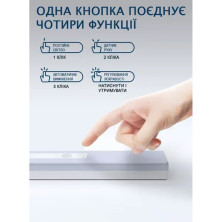 Ліхтар UAD акумуляторний 21 см світлодіодний побутовий з датчиком руху