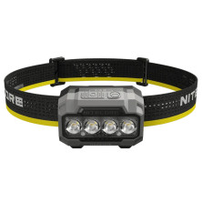 Ліхтар налобний Nitecore HA23 UHE (White-Red Led, 600 люмен, 3xAAA), зелений