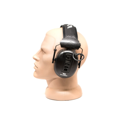 Активні навушники протишумні захисні Venture Gear Clandestine NRR 24dB (чорні)