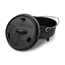 Казан-жарівня чавунна Petromax Dutch Oven ft4.5 на ніжках 3,5 л