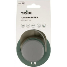 Пляшка Tribe Soft Bottle 1 л TPU м'яка T-FE-0023-grey