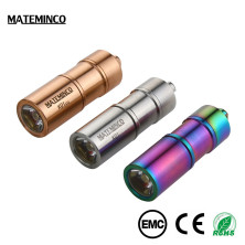 Ліхтар Mateminсo Copper 100LM USB Mini LED, сріблястий