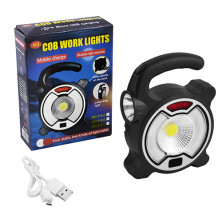 Ліхтар кемпінг переносний Police MH-318-A-COB+6SMD+1W