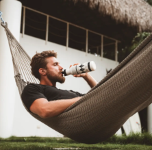 Спортивна пляшка для води Klean Kanteen Classic Sport Cap 800 мл Pepper Ridge