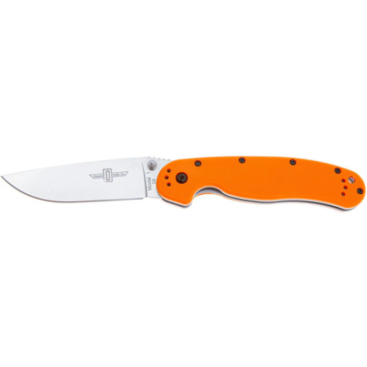 Ніж Ontario Knife RAT I Linerlock D2 orange