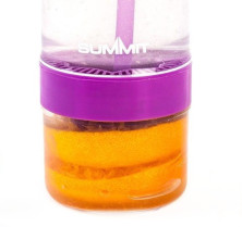 Пляшка-соковижималка Summit MyBento Fruit Infuser-Squeezer Bottle фіолетова 750 мл