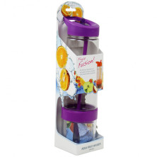 Пляшка-соковижималка Summit MyBento Fruit Infuser-Squeezer Bottle фіолетова 750 мл
