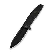 Ніж складаний туристичний Weknife Breach (9.8 см) Bohler M390 / Titanium чорний