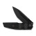 Ніж складаний туристичний Weknife Breach (9.8 см) Bohler M390 / Titanium чорний