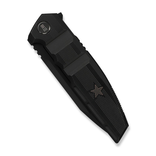 Ніж складаний туристичний Weknife Breach (9.8 см) Bohler M390 / Titanium чорний