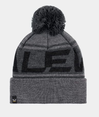 Шапка Salewa ANTELAO POM BEANIE-сіра