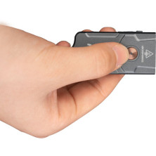 Ліхтар наключний Fenix E03R V2.0, синій (відкрита/пошкоджена упаковка)