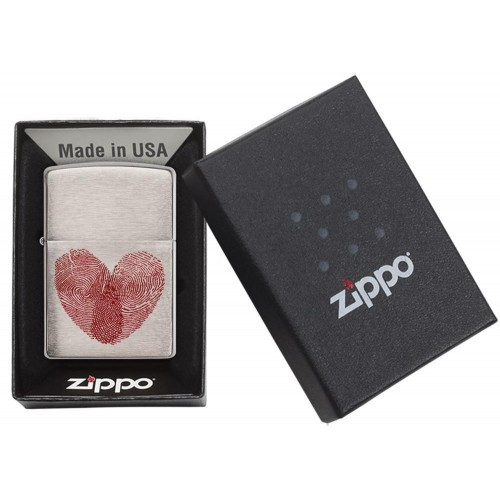 Запальничка Zippo 200 Heart Thumbprints 29068