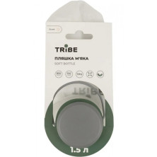 Пляшка Tribe Soft Bottle 1,5 л TPU м'яка T-FE-0024-crystal-white