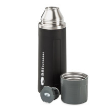 Термос GSI Outdoors Glacier Stainless 1l Vacuum Bottle (чорний)