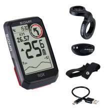 Велокомп'ютер Sigma Sport ROX 4.0 Black HR Set