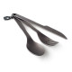 Комплект ніж вилка ложка GSI Outdoors Halulite 3Pc. Ring Cutlery