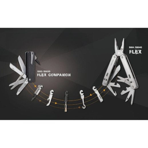 Мультитул Roxon Flex Companion S503G фіолетовий