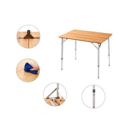 Складаний стіл KingCamp BAMBOO 6550 (KC2018) YELLOW