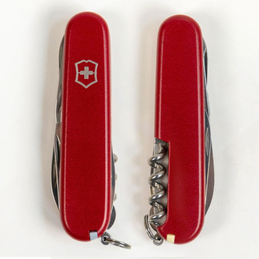 Складаний ніж Victorinox CLIMBER MAT червоний матовий лак