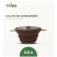 Каструля Tribe Collapsible Pot 2,5 л силіконова T-FF-0025, brown