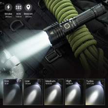 Ліхтар тактичний Sofirn C8L XHP50D-HI LED 3100lm 1*21700