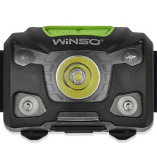 Ліхтар налобний Winso 250Lm, 5W XPG , 1200mAh/3xAAA (not included), Sensor White/Red