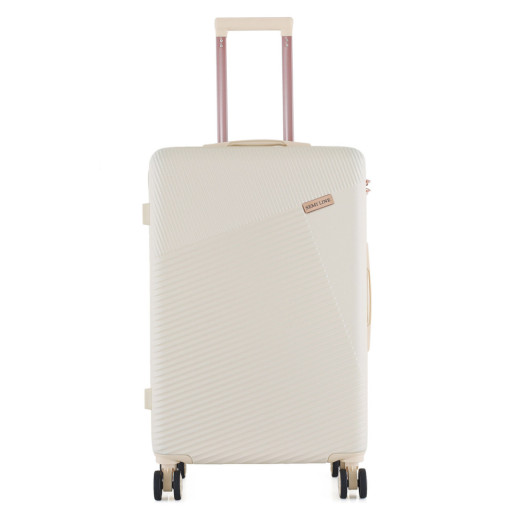 Валіза Semi Line 24" (M) Ecru (T5757-3)