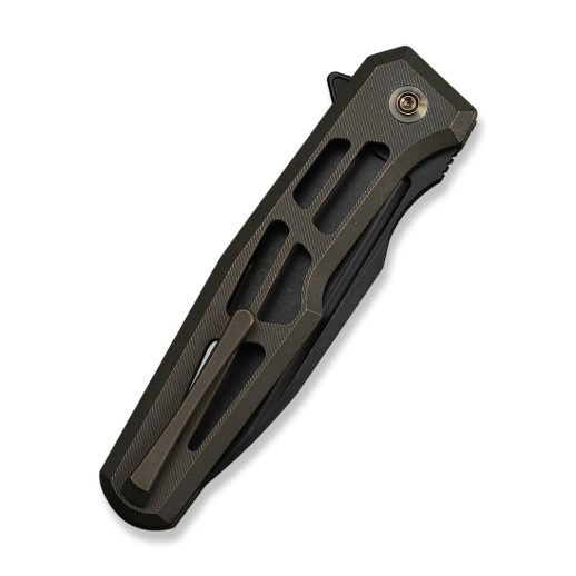 Ніж складаний туристичний Weknife Dressytak (8.6 см) Bohler M390 / Titanium бронзовий