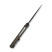 Ніж складаний туристичний Weknife Dressytak (8.6 см) Bohler M390 / Titanium бронзовий