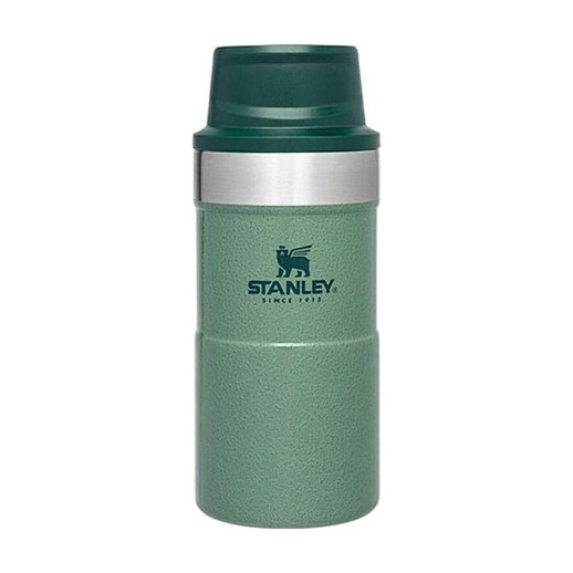Термочашка Stanley Classic Trigger-action Hammertone Green 0.25 л