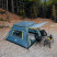 Намет чотиримісний швидкорозкладний Naturehike Cape Lite CNK2650WS022, блакитний